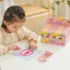 Pink display box, multi-layer storage, gift packaging box, creative cosmetics and jewelry storage box, household storage box details Picture